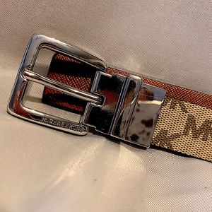 Michael Kors Reversible Monogram Belt